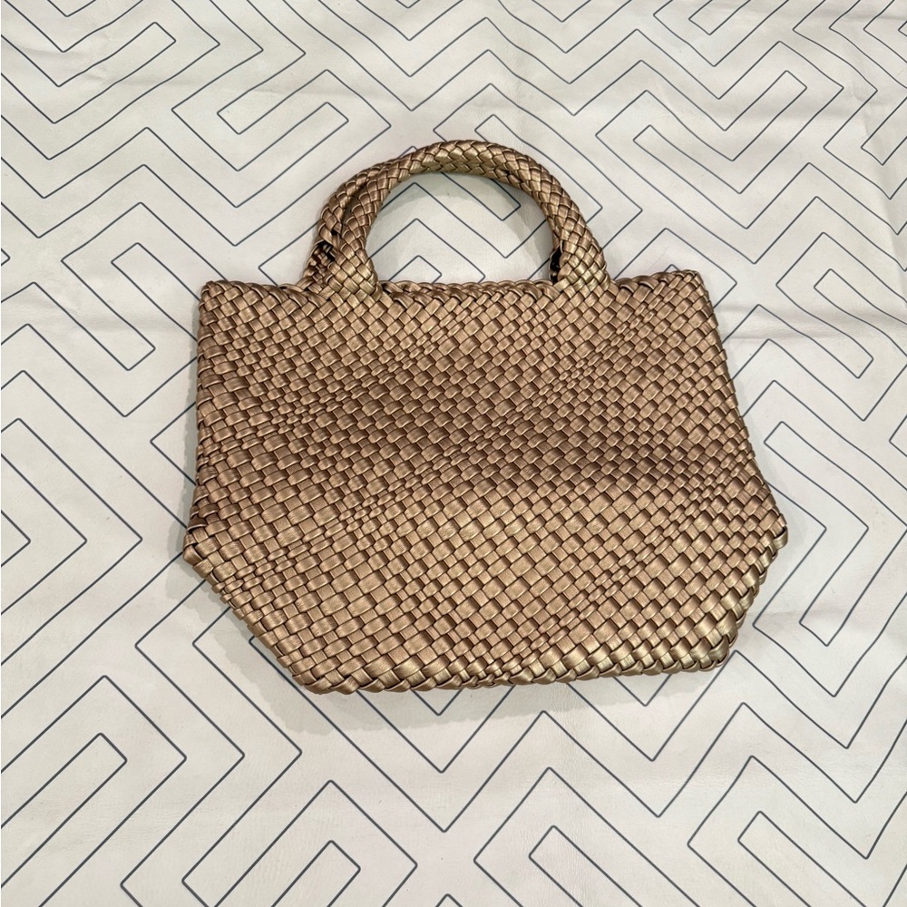 Woven Gold Purse